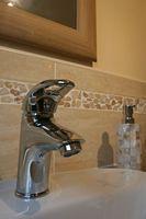 Closeup of tab and tiles.